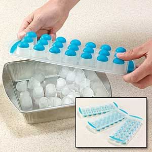 Pop Out Ice Cube Trays Set of 3