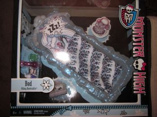 Monster High Abbeys Ice Bed Playset, NIB Ready to ship Hot Christmas