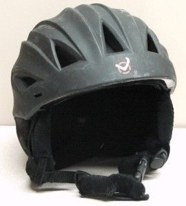 OVO Adult Snow Ski Snowboard Helmet Black Medium New