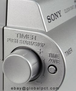 Sony ICF CDK50 Under Counter Kitchen Clock Radio CD FM