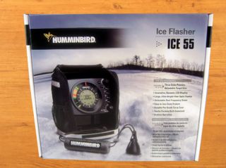 Humminbird Ice 55 Flasher Fishfinder Fiber Optic Display 407040 1