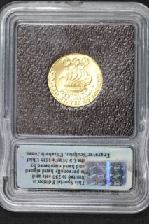  Dollar Gold ICG MS70 Special Edition Coin Signed 226 of 250