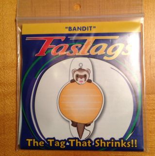 Fastags Ferret ID Tags That Shrinks Home do It Yourself Kids Pets Xmas