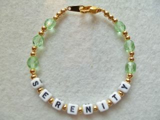 Personalized Child Bracelet Name ID Birthstone Pearl Silver Plated or