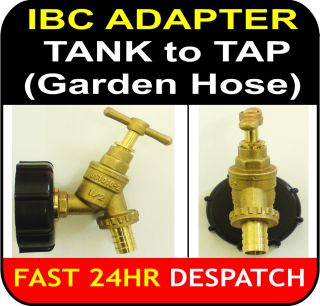 IBC Adapter Tap Tank Connector Water Storage Bio Diesel