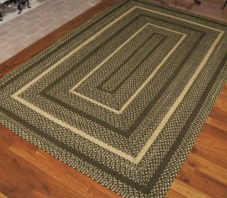  Braided Rugs Holden Greens Natural Jute IHF All Shapes Sizes