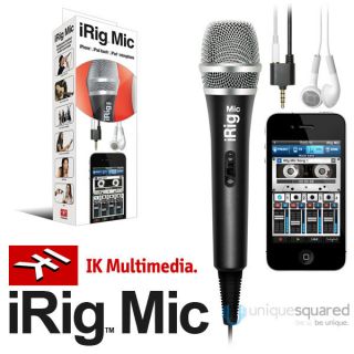 IK Multimedia iRig Mic Microphone for iPhone iPod Touch iPad