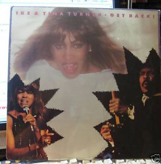 Ike Tina Turner New SEALED 1980s Liberty LP Get Back