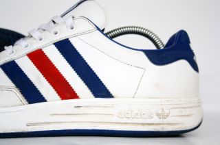 Vintage 70s Adidas Ilie Nastase Shoes Trainers Tennis Lendl Retro 80s