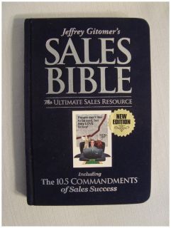  Gitomers Sales Bible Ultimate Resource Signed 0061379409