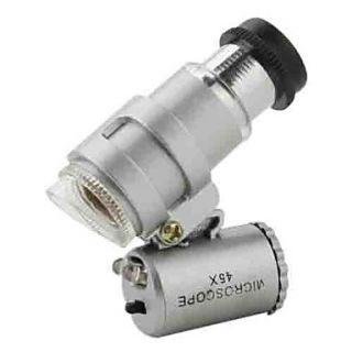 mini 45x 2 led pocket magnifier loupe 00270606 1 write a review usd
