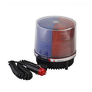 Xenon Blue and Red Warning Strobe Light (12V Cigarette Lighter Powered