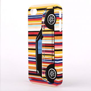  Dull Polished Super Slim Car Patterned iPhone Case Cover (Pattern 14