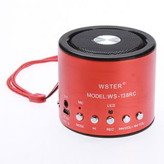 USD $ 22.19   Mini Portable Speaker (Support TF Card and Music Player