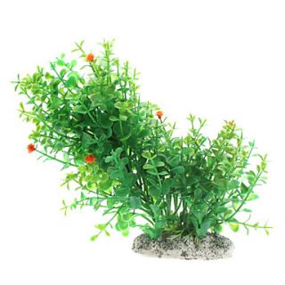 USD $ 7.19   Plastic Small Leaf Water Plants Decoration Ornament for