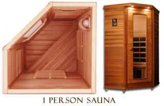  Dual Heat Sauna   Clearly The Best Made Sauna In The World