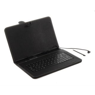 New Micro USB Keyboard Case for 9 inch Tablet Black