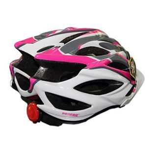 20 Vents Cycling Helmet with LED Tail Light and Detachable Sunvisor