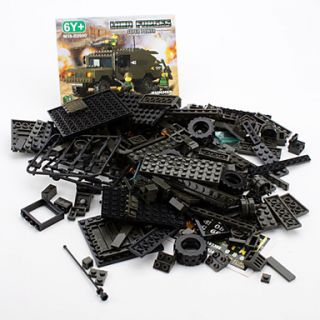 USD $ 21.00   SLUBAN 3D DIY Puzzle Combat Vehicle Building Blocks