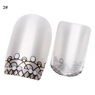 EUR € 2.20   24pcs pre design valse acryl nail art tips gespoten met