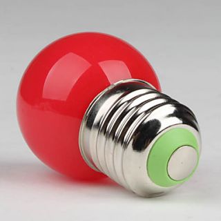 EUR € 3.85   e27 1w vermelho 90lm lâmpada LED Ball (220v), Frete