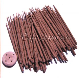  Floral Incense Hand Made in Nepal Free Holder 100 Sticks