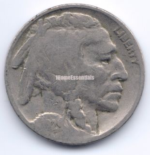 Cents 1929 Buffalo Nickel Indian Head F to VF Strong Details on Coin