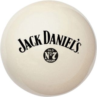 Jack Daniels® Old No 7 Logo White Cue Ball 2 25 Inch