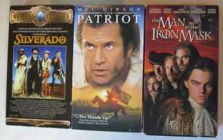 VHS Videos Movies Lot of 7 Indiana Jones Series The Mummy Adventure