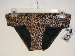 Sexy Victorias Secret Leopard Skull Print Bikini Bottom Size XS