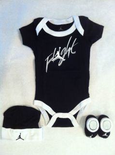 Michael Jordan Jumpman Infant 3 Piece Gift Set Size 0 6 Months New