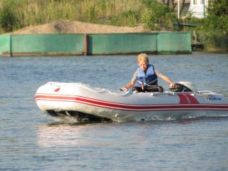 12ft Azzurro Mare Heavy Duty Inflatable Sport Boat Dinghy Tender AM365