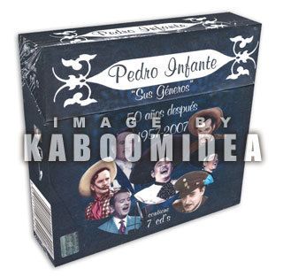 7CDS Pedro Infante Sus Generos 50 Años Despues 1957 2007 Boxset 7 CD