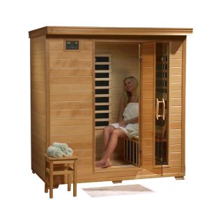  Four Person Infrared Sauna with Carbon Heaters SA2418