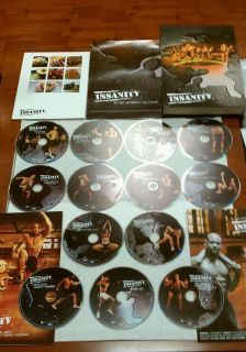 Deluxe Insanity Workout DVD Set with Free EXTRAS