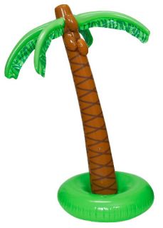 Description 6 Inflatable Palm Tree Luau Party Decoration Jungle Beach