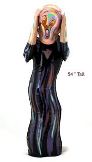 Scream Doll RARE Inflatable Halloween Display Huge 54