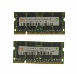 Dell Inspiron 1501 15 4 Laptop Parts 2GB Memory RAM 1GB x 2 PC2 4200S