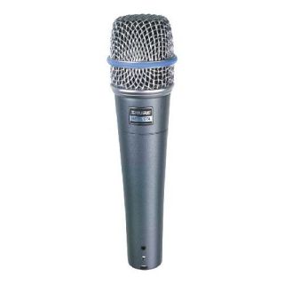  Supercardioid Instrument Microphone Dynamic Handheld Mic New
