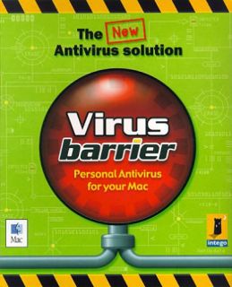 Intego Virus Barrier Mac CD Anti Virus Scanning Security Tool