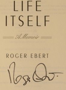 Roger Ebert Signed Life Itself HC Book Film Critic 1st 1st