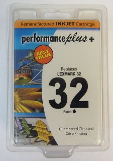 Performance Plus Inkjet Cartridge Replacement for Lexmark 32