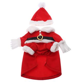EUR € 14.53   Natale Babbo Natale Coat Style Costumi per Cani Gatti