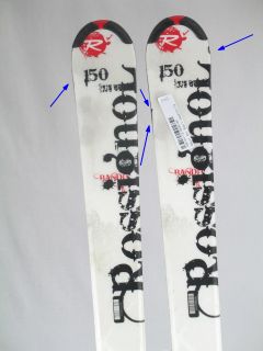 Used Rossignol Bandit SC 72 Intermediate Ski with Axium 100 Binding B