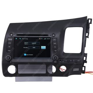  Drive Honda Civic Car GPS Navigation iPod Radio TV DVD MP3 Aux