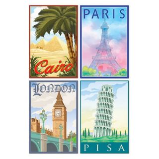 International Party Travel Posters Decor