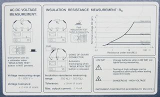 Amprobe AMB 5KV Insulation Resistance Tester Megohmmeter 5000 V