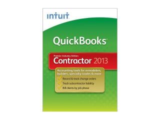 Intuit QuickBooks Premier Contractor 2013