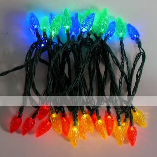 USD $ 49.99   Solar 2M 60 LED Colorful Light Christmas String Lamp