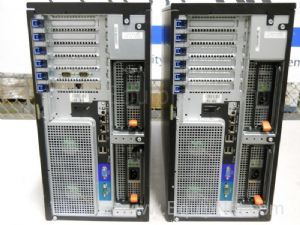 Lot of 2 Dell PowerEdge 2900 Tower Server 2x Intel Xeon E5310 @ 1